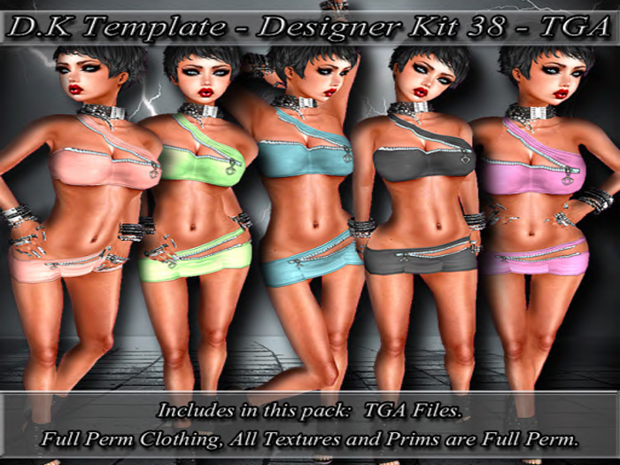 D.K Template - Designer Kit 38 - TGA