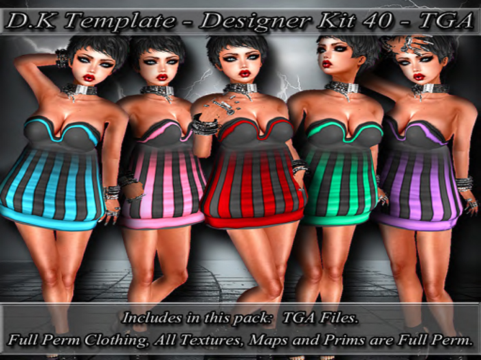 D.K Template - Designer Kit 40 - TGA