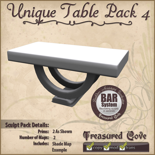 -TC- Unique Table Pack 4