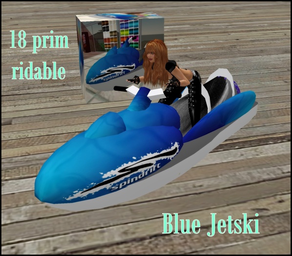 Blue Jetski