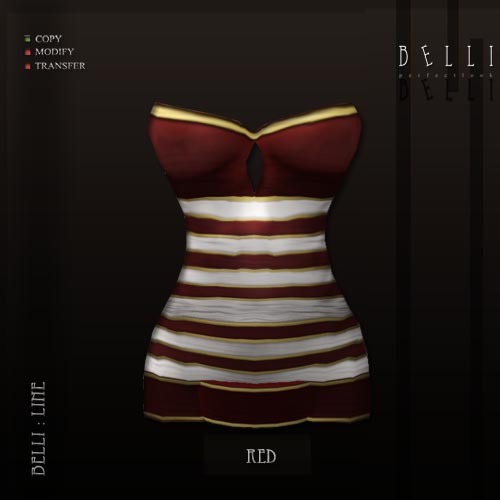 Belli : Line - Red Stripes