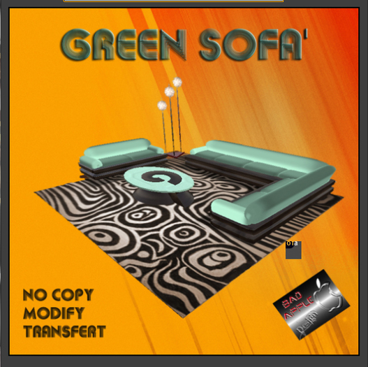 Green Sofa' BoXstreet
