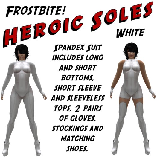 [HS]: Frostbite Costume: White