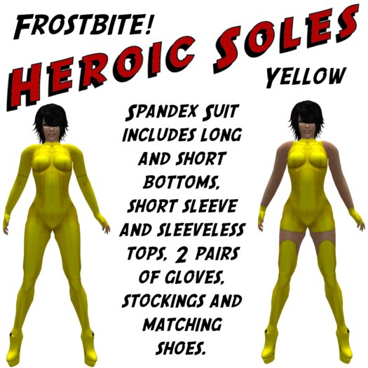 [HS]: Frostbite Costume: Yellow