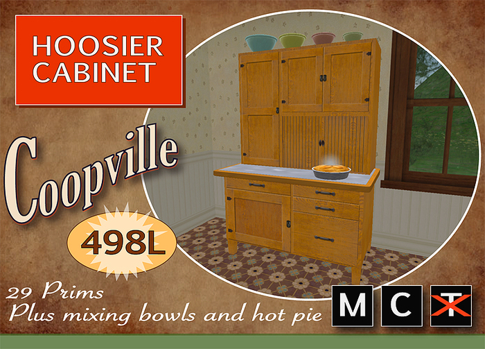 Coopville Hoosier Cabinet