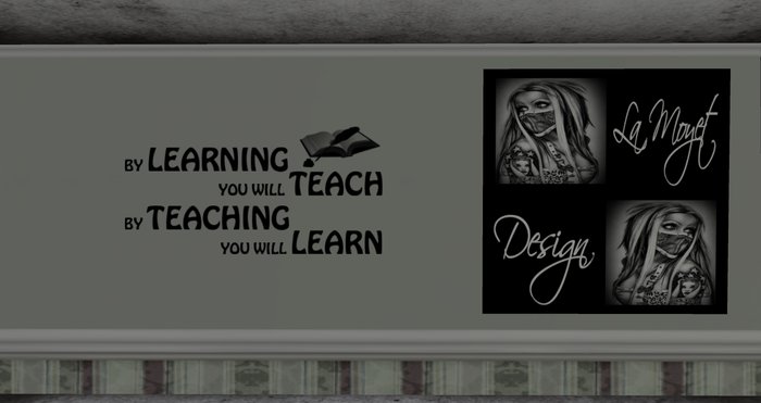 ~LM~ Wall Decor "By Learning..."