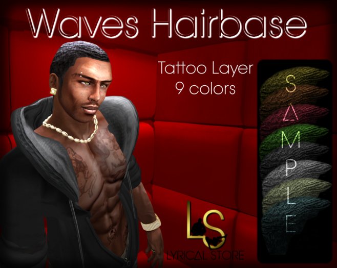 : LS : Waves Hairbase (9 colors)