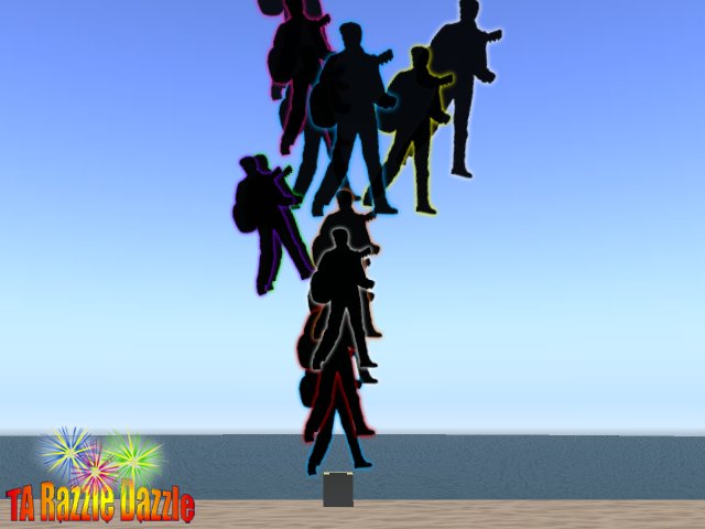 TA Razzle Dazzle Multi Color Elvis Emitter 2012