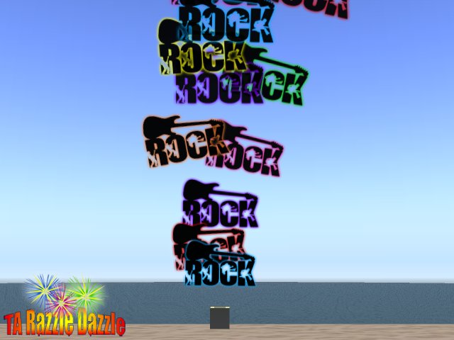 TA Razzle Dazzle Multi Color ROCK Emitter 2012