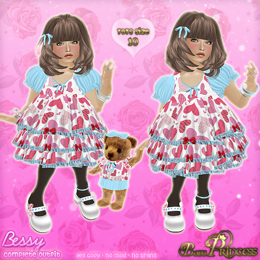 :*BABY*: BESSY { TOT } :*PRINCESS*: Cute toddler outfit ~ Wear with tots hud ♥♥♥♥♥