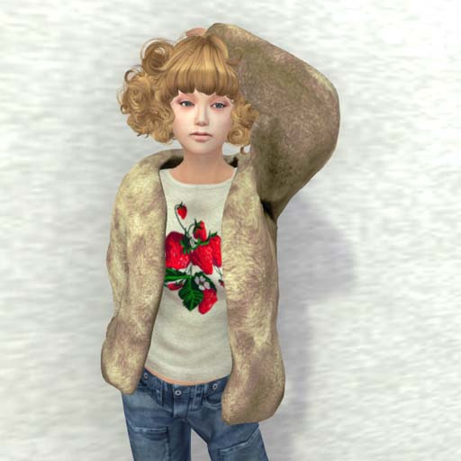 *+SAIKIN fur coat tint RIGGED MESH