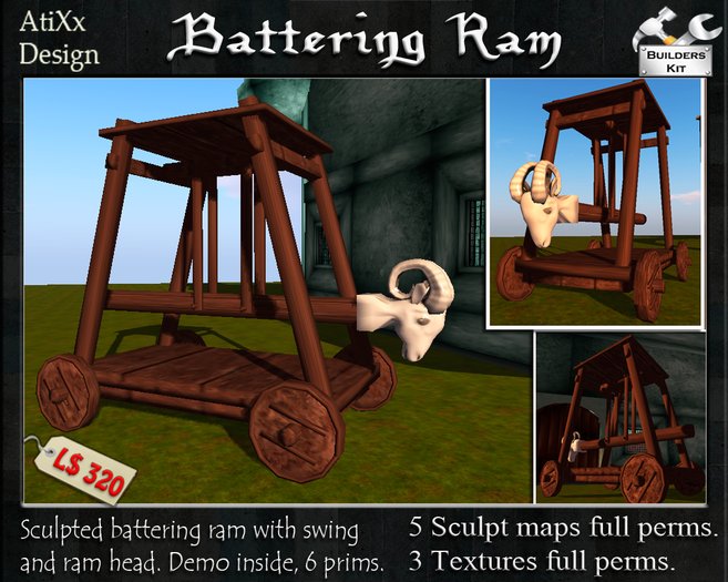 Battering Ram - Bélier - full perms