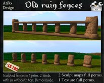 Old ruin fences full perms