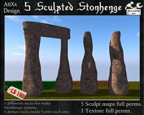 sculpted stonehenge full perms