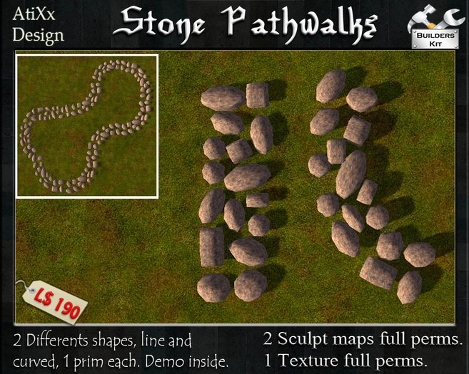 Stone Pathwalks full perms