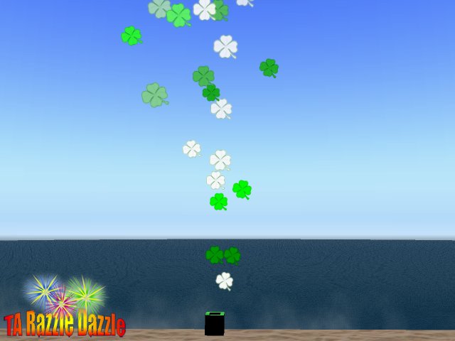 TA Razzle Dazzle St Patricks Clover Emitter 2012