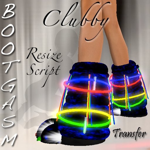 Bootgasm Neko Boots Clubby Blue