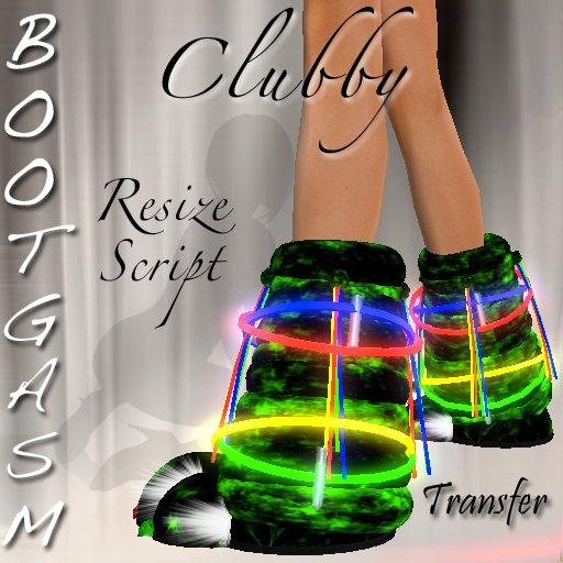 Bootgasm Neko Boots Clubby Green