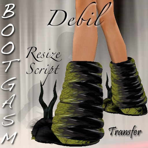 Bootgasm Neko Boots Debil Yellow