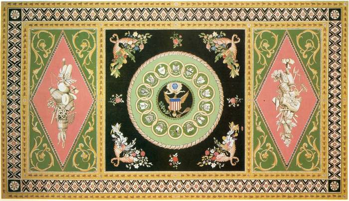 Congress Hall Great Seal Rug