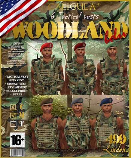 WOODLAND VESTS