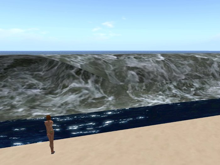 Beautiful off-sim extender Tube Wave you can also surf off-sim!