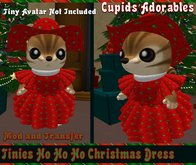 *CUPIDS ADORABLES* Pretty Dress Ho Ho Ho