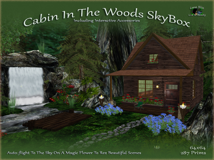 Sky Box - Cabin In The Woods - Interactive Skybox