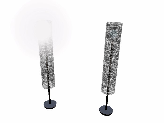 Monochrome Floor Lamp