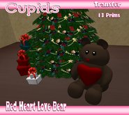 *CUPIDS* Red Heart Love Bear