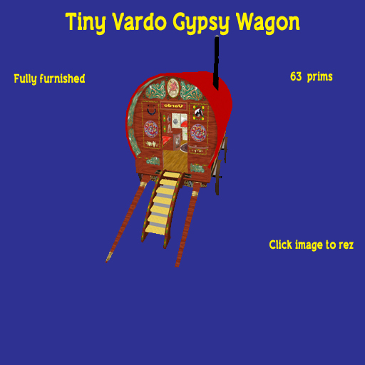 Mathoni Tiny Bowtop Gypsy Wagon Romani Vardo for tinies