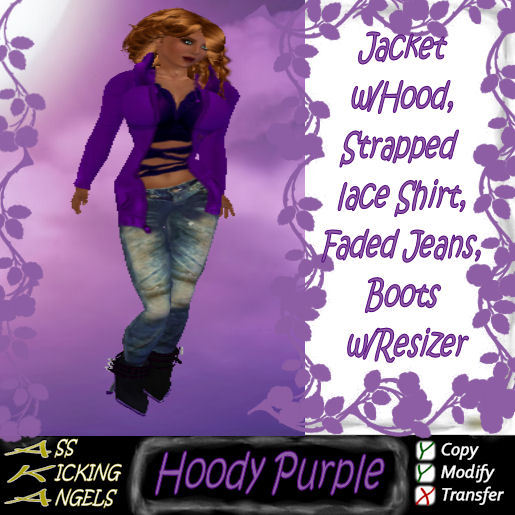 AKA Hoody Purple Ad