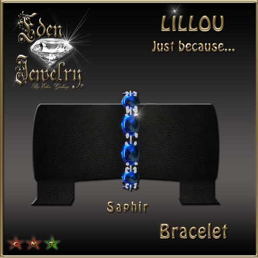 BRACELET LILLOU SAPHIR