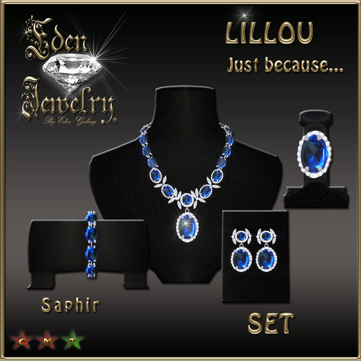SET LILLOU SAPHIR