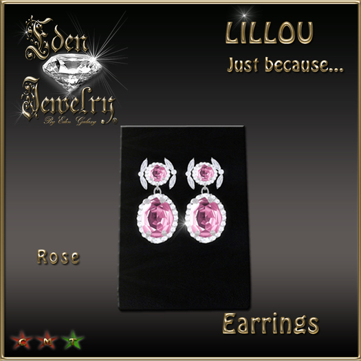 EARRINGS LILLOU ROSE