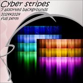 Cyber stripes Full perm textures
