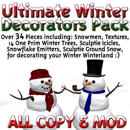 Ultimate Winter Decorators Pack