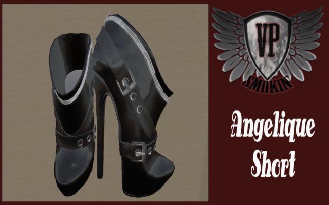 Angelique II short boot black