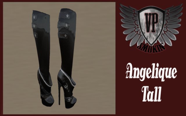 Angelique Tall boot black