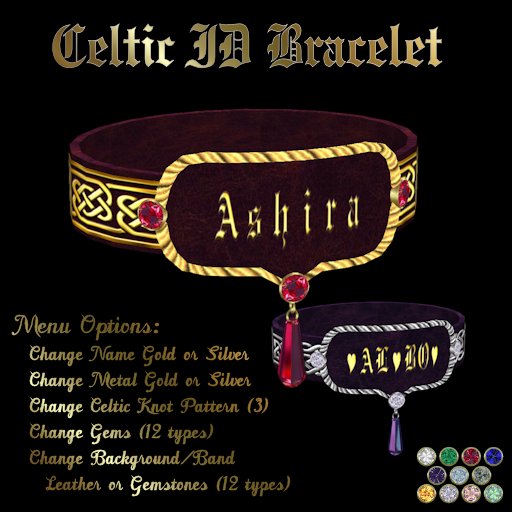 Ashira's Celtic ID Bracelet