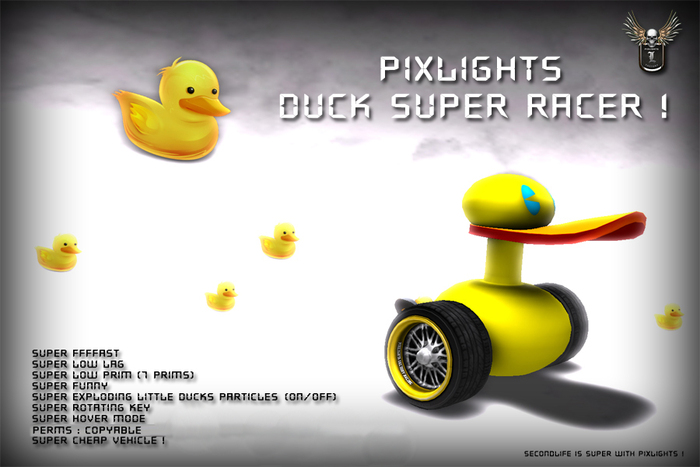 PIXLIGHTS FACTORY DUCK SUPER RACER