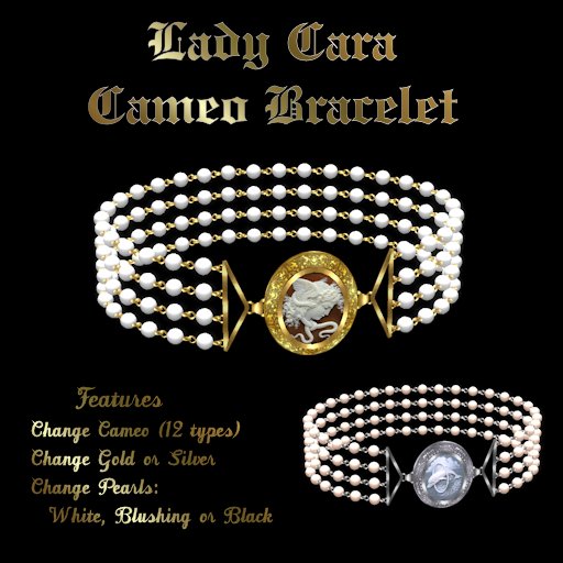 Lady Cara Cameo Bracelet