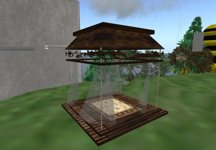 Courtyard Outdoor Bedroom