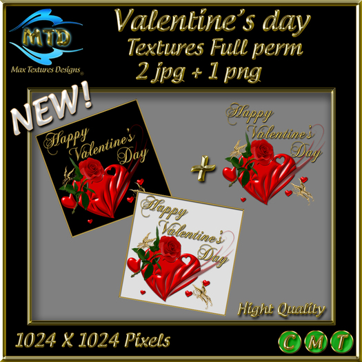 MTD-Textures-Happy Valentine's Day