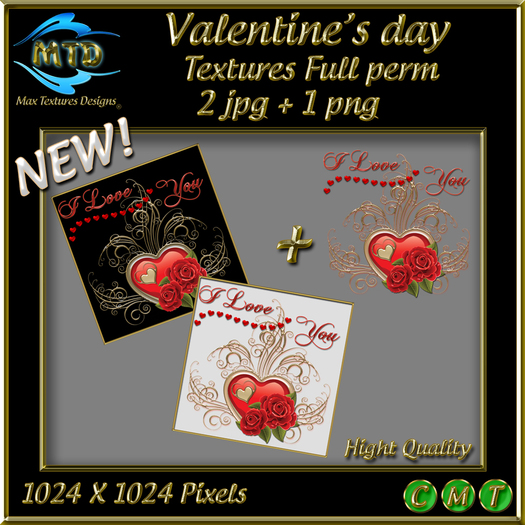 MTD-Textures-I love you 1
