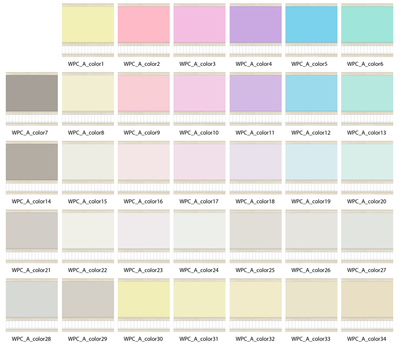 Pantone Color Panel Second Life Marketplace - 200 Wall Panel Textures Seamless Pantone Colors