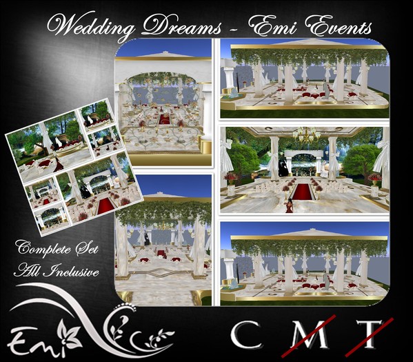  Promo 1 week  50 %  Wedding Dreams - Complet SET