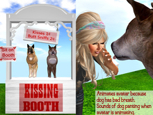 Dog Kissing Booth