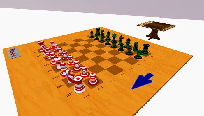 Chess Board for PLAYING Chess prim reduced with stools