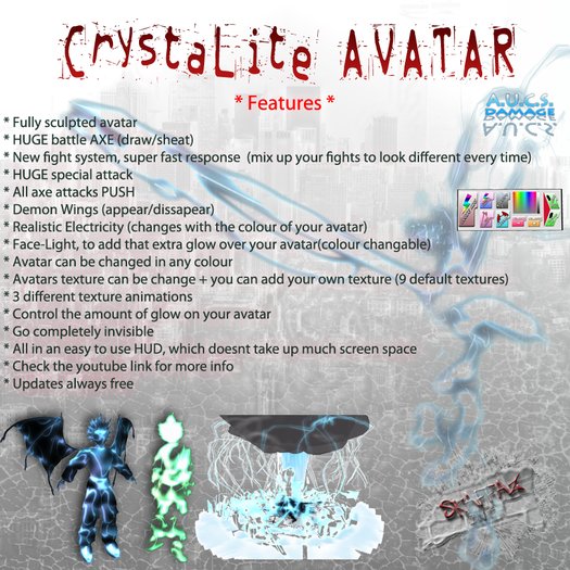 CrystaLite Battle Avatar